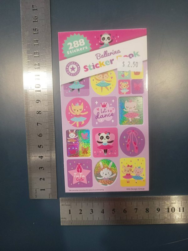 Sticker Book - Ballerina