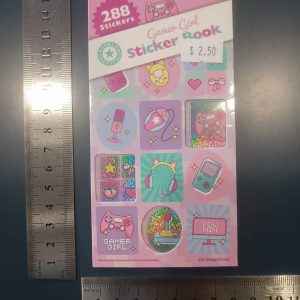Sticker Book - Gamer Girl