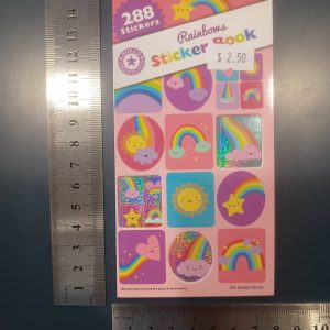Sticker Book - Rainbows