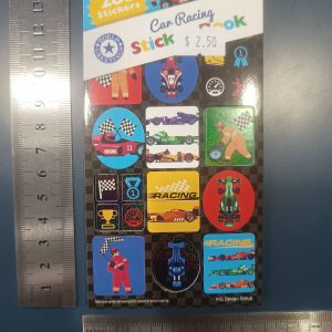 Sticker Book - Car Racing