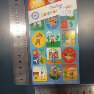 Sticker Book - Cowboys