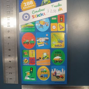 Sticker Book - Construction Trucks