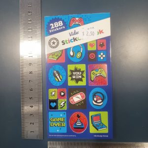Sticker Book - Video Games