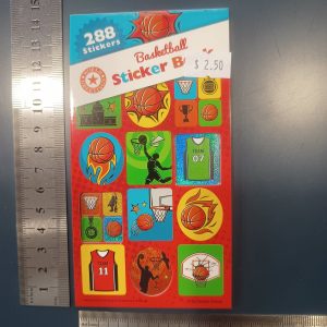 Sticker Book - Basketball