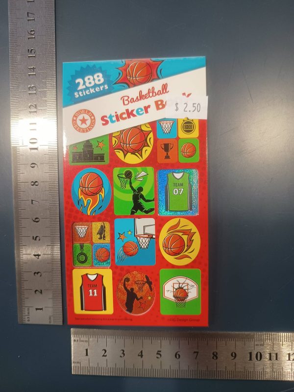 Sticker Book - Basketball