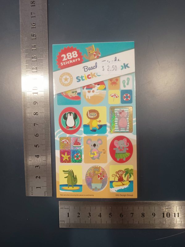 Sticker Book - Beach Friends