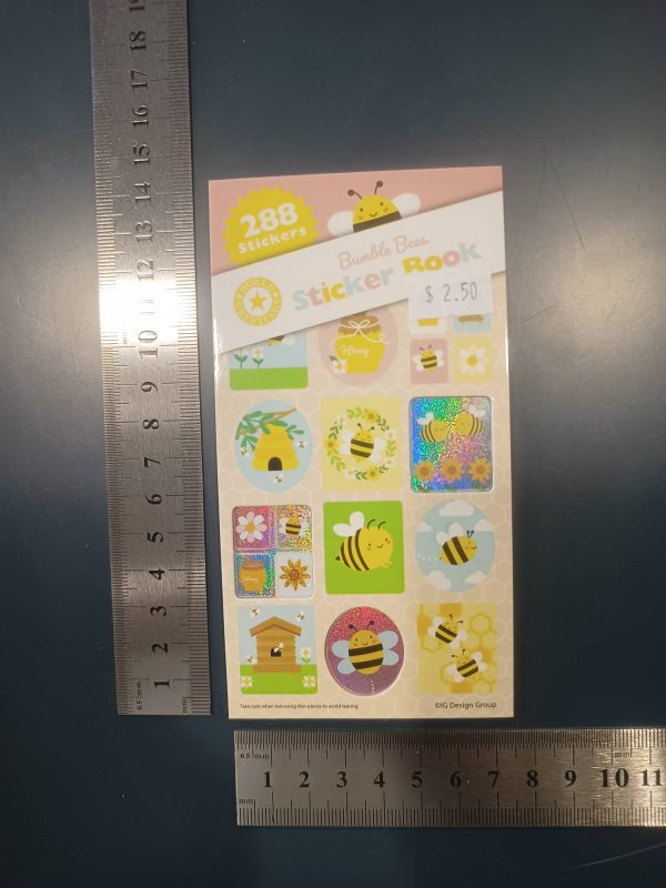 Sticker Book - Bumble Bees