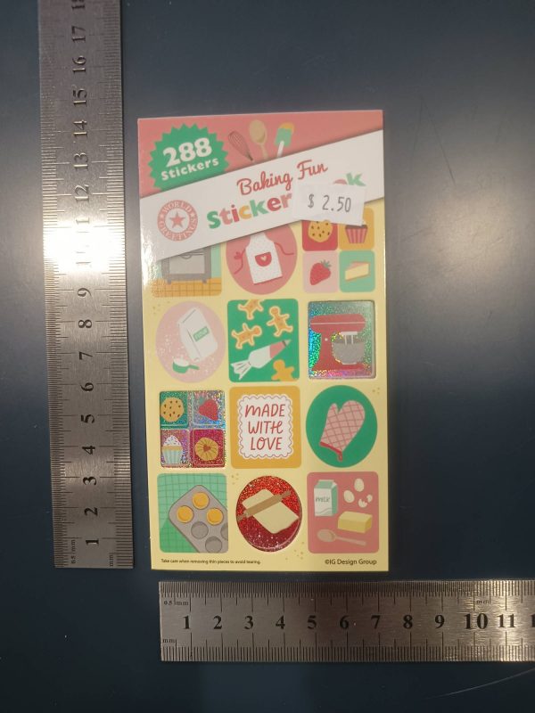 Sticker Book - Baking Fun