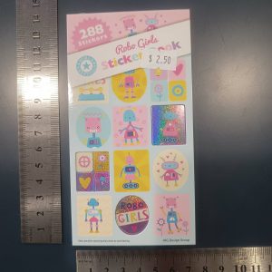 Sticker Book - Robo Girls