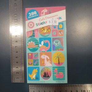 Sticker Book - Cute Dinosaurs