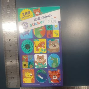 Sticker Book - Wild Animals