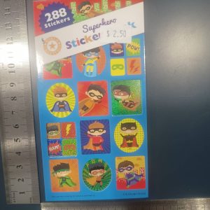 Sticker Book - Superhero Boy