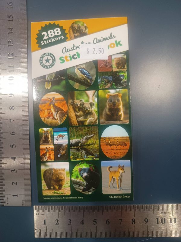 Sticker Book - Australian Animals V1