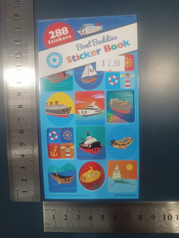 Sticker Book - Boat Buddies