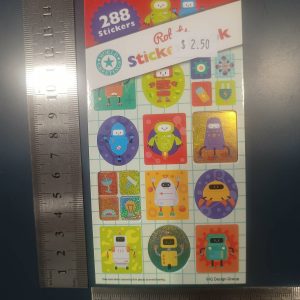 Sticker Book - Robots