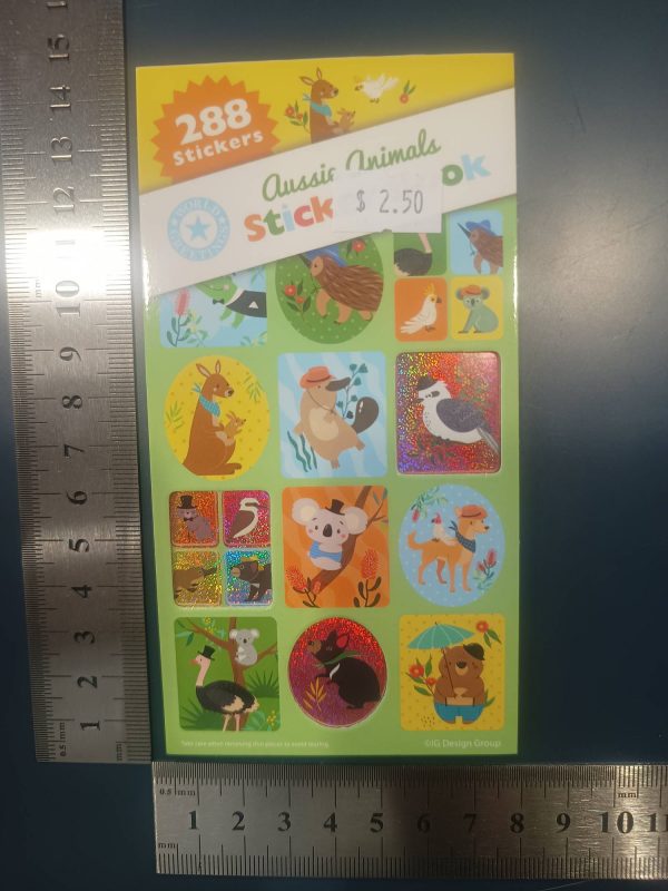 Sticker Book - Aussie Animals