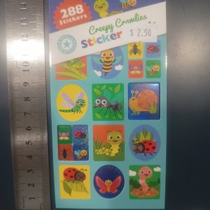 Sticker Book - Creepy Crawlies