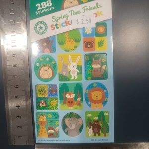 Sticker Book - Spring Time Friends